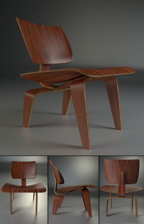 Eames Plywood Lounge Chair preview image 1